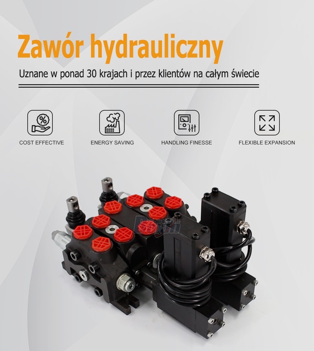 Sectional Directional Valve DCV60 2 Spool Electric Actuated Model